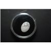 Image 2 : Oval Shaped White/Gray Marbled Gemstone; EST. $5-10