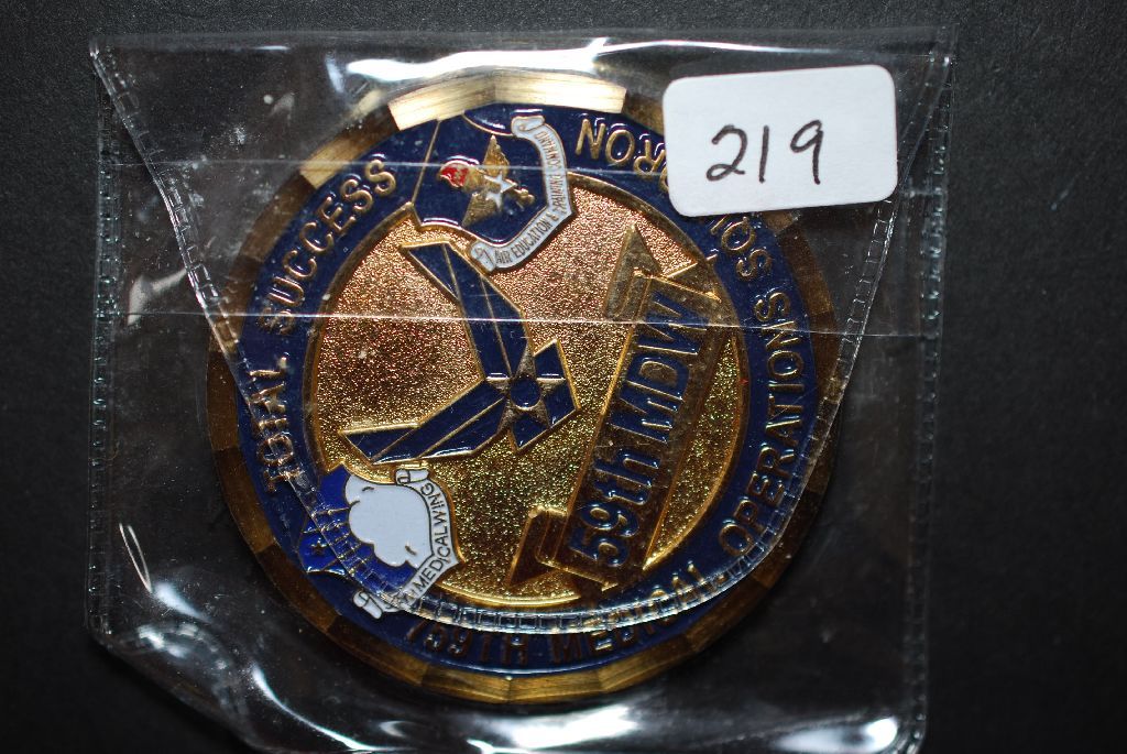 759th MDOS 759th Medical Operations Squadron Military Challenge Coin ...