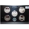 Image 2 : 2011 US Mint State Quarter Silver Proof Set In Display Case; EST. $35-40