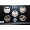 Image 2 : 2011 US Mint State Quarter Silver Proof Set In Display Case; EST. $35-40