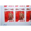 Image 2 : 1985 CCCP/USSR Postal Stamp Sheet; Lot of 25 Stamps; EST. $10-20