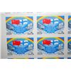 Image 2 : 1988 CCCP/USSR Postal Stamp Sheet; Lot of 50 Stamps; EST. $10-20