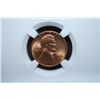 Image 1 : 1944-D US Lincoln Wheat Back Penny; NGC Graded MS66 RD; EST. $20-25