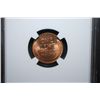 Image 2 : 1944-D US Lincoln Wheat Back Penny; NGC Graded MS66 RD; EST. $20-25