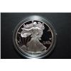 Image 1 : 2001-W US Silver American Eagle $1 Proof In Velvet Box With COA Included; 99.9% Silver 1 Oz.; EST. $