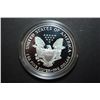 Image 2 : 2001-W US Silver American Eagle $1 Proof In Velvet Box With COA Included; 99.9% Silver 1 Oz.; EST. $