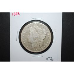 1883 US Silver Morgan $1; EST. $35-45