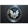 Image 2 : 2001-W US Silver American Eagle $1 Proof In Velvet Box With COA Included; 99.9% Silver 1 Oz.; EST. $