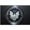 Image 2 : 1986-S US Silver American Eagle $1 Proof In Velvet Box With COA Included; 99.9% Silver 1 Oz.; EST. $