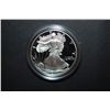 Image 1 : 2001-W US Silver American Eagle $1 Proof In Velvet Box With COA Included; 99.9% Silver 1 Oz.; EST. $