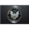 Image 2 : 2001-W US Silver American Eagle $1 Proof In Velvet Box With COA Included; 99.9% Silver 1 Oz.; EST. $