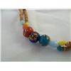 Image 2 : Hand Painted Multi-color Glass bead Necklace