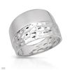 Image 1 : Sterling silver hammered ring