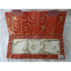 Avon Porcelain Ornament set of 3