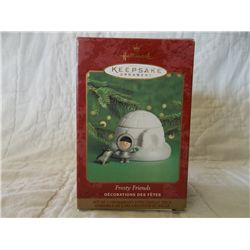 Vintage Hallmark Keepsake Ornament Frosty Friends NIB