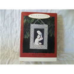 Vintage Hallmark Keepsake Ornament Madonna & Child NIB