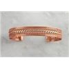 Image 1 : Navajo Copper Bracelet Handcrafted by Verna Tahe