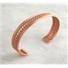 Image 2 : Navajo Copper Bracelet Handcrafted by Verna Tahe