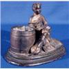 Image 1 : Lot 008: Redware Match Holder, Ca. 1860