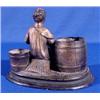 Image 3 : Lot 008: Redware Match Holder, Ca. 1860