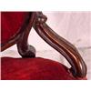 Image 3 : Lot 019: Carved Walnut Side Chair, Ca. 1850