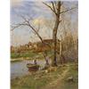 Image 1 : Lot 031A: "Conrad Eilers" Signed O/C Painting, Ca. 1880