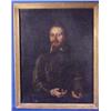 Image 1 : Lot 034A: 16th-17th C. O/C Portrait in Manner of Van Dyck