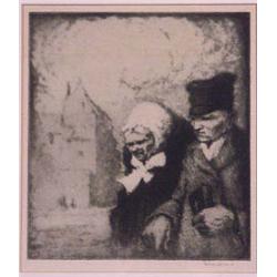 Lot 039: "Sherwood" Signed Litho