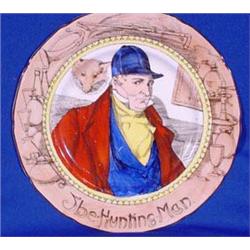 Lot 056: Royal Doulton Hunting Man Plate, Ca. 1950