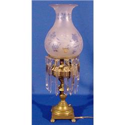 Lot 059: Brass Table Lamp, Ca. 1920