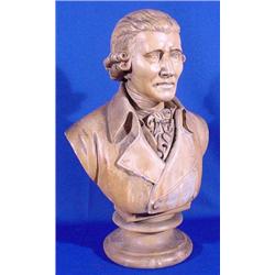 Lot 066: Chalkware Bust of Haydn