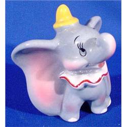 Lot 076: Disney Baby Dumbo Pottery, Ca. 1940