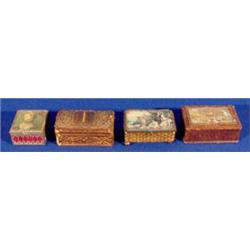 Lot 081: Four (4) European Boxes, Ca. 1900-1915