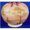 Image 1 : Lot 095: Fenton Burmese Rose Bowl, Ca. 1960