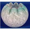 Image 1 : Lot 114: Old Spatter Glass Rose Bowl
