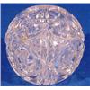 Image 1 : Lot 120: Pattern Glass Rose Bowl