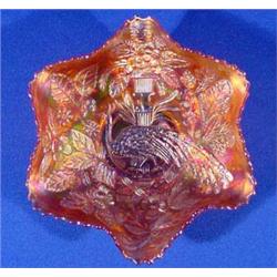 Lot 137: Fenton Peacock and Urn Bowl