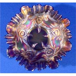 Lot 143: Fenton Carnival Glass Bowl