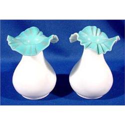 Lot 161: Pair of Hand Blown Vases, Ca. 1880