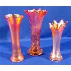 Lot 168: Fenton Diamond & Bows Vase