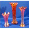 Image 1 : Lot 173: Fenton Panelled Diamonds & Bows Vase
