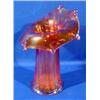 Image 3 : Lot 183: Carnival Glass Vases
