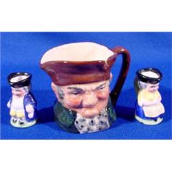 Lot 194: Three (3) Pc.-  1 Jug & 2 Pitchers