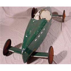 Lot 198_A: Vintage Soap Box Derby Car - Fantastic!
