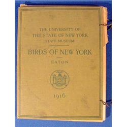Lot 246: Folio of 106 Plates reprinted from Birds of NY by Fuertes