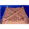 Image 4 : Lot 265: Splint Basket with Handles and Feet