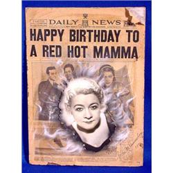 Lot 277: Autograph of Sophie Tucker