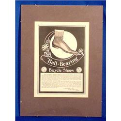Lot 281: Ball Bearing Bicycle Shoes Advertisement