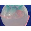 Image 2 : Lot 412: Bohemian Glass Rose Bowl