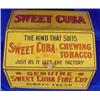 Image 2 : Lot 419: Sweet Cuba Chewing Tobacco Advertising Tin
